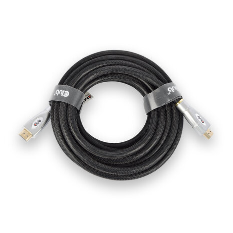 Discountershop Hoogwaardige Zwarte HDMI-kabel van 5 meter - 4K60Hz UHD, Kunststof, 1.5cm Breedte Discountershop Hoogwaardige Zwarte HDMI-kabel van 5 meter - 4K60Hz UHD, Kunststof, 1.5cm Breedte