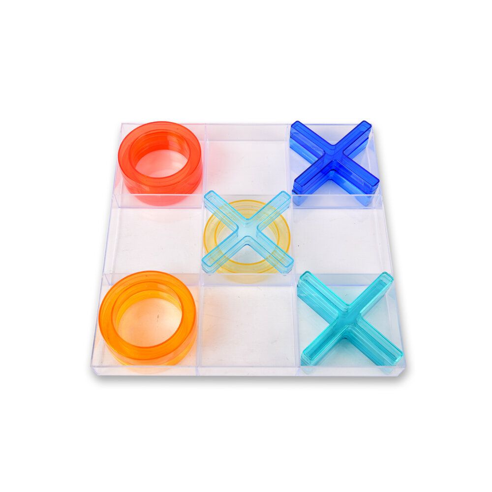 Discountershop Large Tic Tac Toe Game - Children's Play - 25x25cm Plastic Game Board Discountershop Large Tic Tac Toe Game - Children's Play - 25x25cm Plastic Game Board