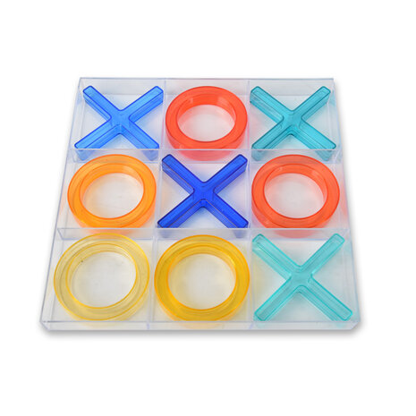 Discountershop Large Tic Tac Toe Game - Children's Play - 25x25cm Plastic Game Board Discountershop Large Tic Tac Toe Game - Children's Play - 25x25cm Plastic Game Board