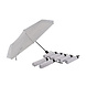 Discountershop 8x Large Folding Polyester Storm Umbrella with Aluminum Frame - White | 100cm Diameter Discountershop 8x Large Folding Polyester Storm Umbrella with Aluminum Frame - White | 100cm Diameter