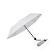 Discountershop 2x Large Folding Polyester Storm Umbrella with Aluminum Frame - White | 100cm Diameter Discountershop 2x Large Folding Polyester Storm Umbrella with Aluminum Frame - White | 100cm Diameter