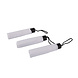Discountershop 3x Large Folding Polyester Storm Umbrella with Aluminum Frame - White | 100cm Diameter Discountershop 3x Large Folding Polyester Storm Umbrella with Aluminum Frame - White | 100cm Diameter