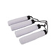 Discountershop 4x Large Folding Polyester Storm Umbrella with Aluminum Frame - White | 100cm Diameter Discountershop 4x Large Folding Polyester Storm Umbrella with Aluminum Frame - White | 100cm Diameter