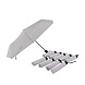 Discountershop 10x Large Folding Polyester Storm Umbrella with Aluminum Frame - White | 100cm Diameter Discountershop 10x Large Folding Polyester Storm Umbrella with Aluminum Frame - White | 100cm Diameter