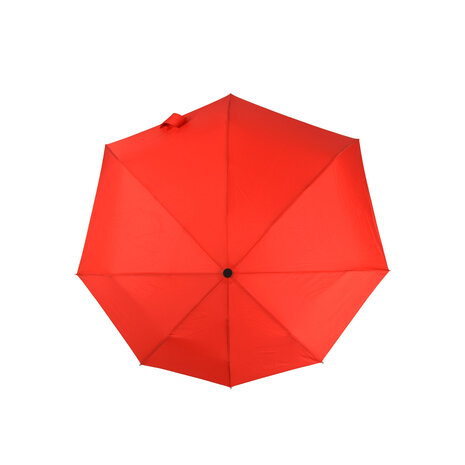 Merkloos 2x Grote Opvouwbare Stormparaplu van Polyester met Aluminium Frame - Rood | 100cm Diameter