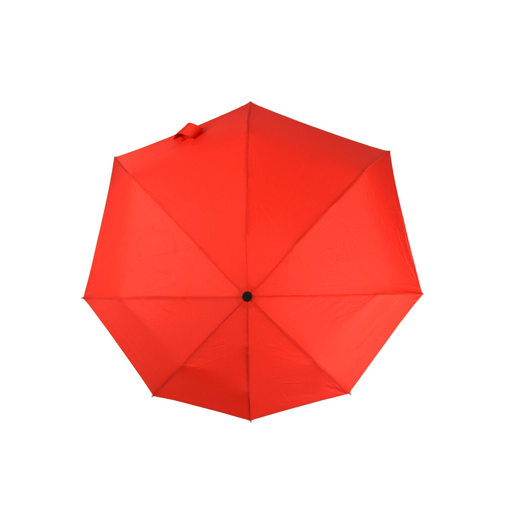 Merkloos 3x Grote Opvouwbare Stormparaplu van Polyester met Aluminium Frame - Rood | 100cm Diameter Merkloos 3x Grote Opvouwbare Stormparaplu van Polyester met Aluminium Frame - Rood | 100cm Diameter