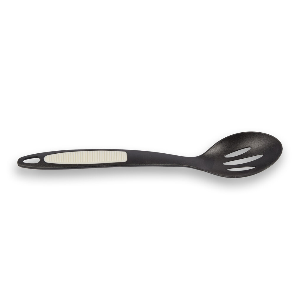 Discountershop Plastic Spatula - Baking Spatula for Kitchen Utensils - 34cm Length - Black & Gray