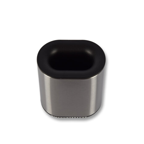 Discountershop Luxury Silver Standing Toilet Brush with Holder - Modern Bathroom Accessory made of Stainless Steel - 53cm x 7.50cm x 11.40cm Discountershop Luxury Silver Standing Toilet Brush with Holder - Modern Bathroom Accessory made of Stainless Steel - 53cm x 7.50cm x 11.40cm