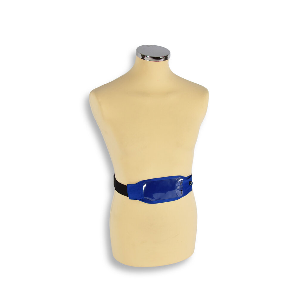 Merkloos Handige Hardloopriem voor Kinderen en Volwassenen - Sportriem met 2 Vakken - Unisex Heupriem in Blauw Merkloos Handige Hardloopriem voor Kinderen en Volwassenen - Sportriem met 2 Vakken - Unisex Heupriem in Blauw