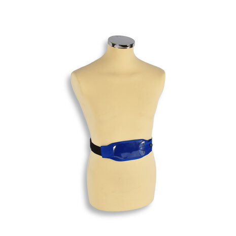 Merkloos Handige Hardloopriem voor Kinderen en Volwassenen - Sportriem met 2 Vakken - Unisex Heupriem in Blauw Merkloos Handige Hardloopriem voor Kinderen en Volwassenen - Sportriem met 2 Vakken - Unisex Heupriem in Blauw