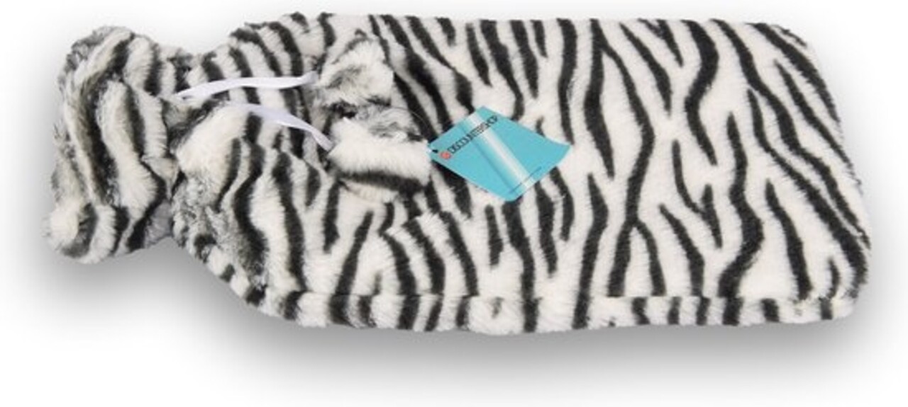 Discountershop Warme Schattige Dieren Kruik met Hoes voor Kinderen - 1.75L - Zebra Print - Max. 40 Graden - 33cm x 20cm x 1.5cm Discountershop Warme Schattige Dieren Kruik met Hoes voor Kinderen - 1.75L - Zebra Print - Max. 40 Graden - 33cm x 20cm x 1.5cm