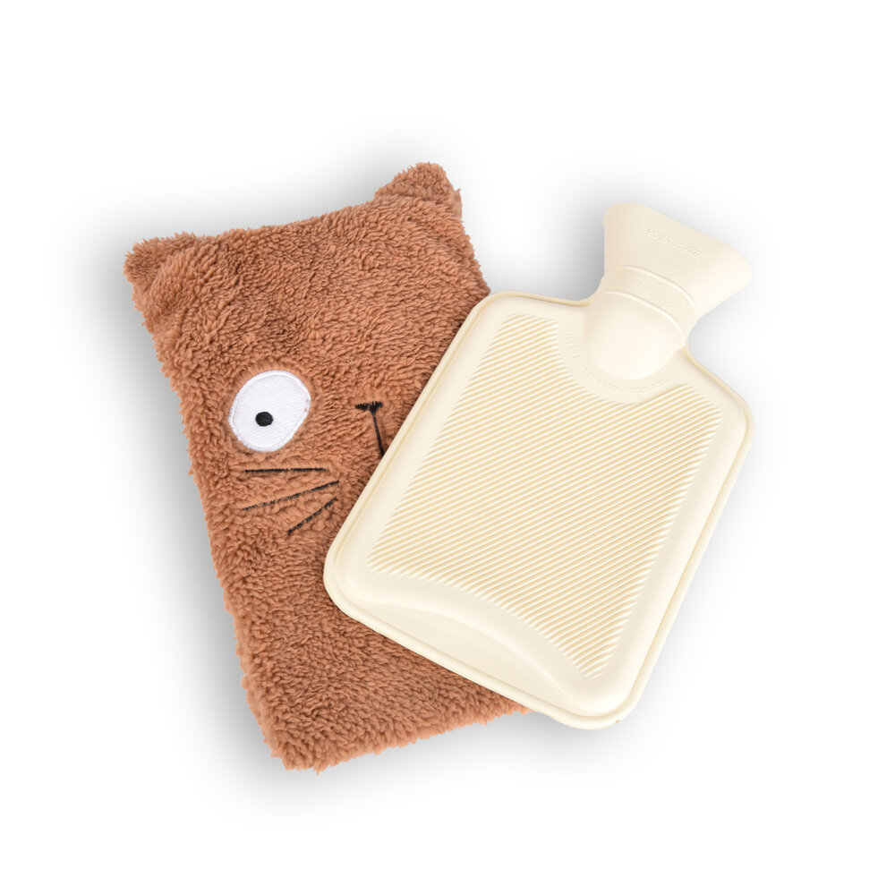 Discountershop Camel Children's Jug with Soft Bear Cover - 0.85L - Polyester and Natural Rubber - 29cm x 2cm x 29cm