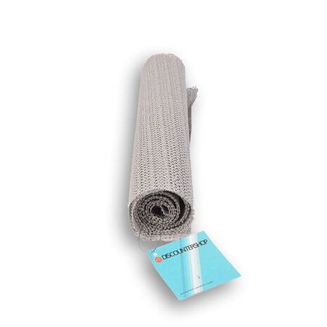 Discountershop 1 pieces - Anti-slip mat for Kitchen drawers - Grey - 100cm Length - 30cm Width – Polyester Discountershop 1 pieces - Anti-slip mat for Kitchen drawers - Grey - 100cm Length - 30cm Width – Polyester