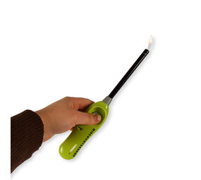 Discountershop Refillable Lighter for BBQ Lighting | Green, Metal & Plastic | 3.40cm x 26cm Discountershop Refillable Lighter for BBQ Lighting | Green, Metal & Plastic | 3.40cm x 26cm