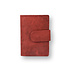 4east Red Ladies Wallet - Stylish Genuine Leather - 14 Credit Card Pockets - Dimensions 6.5cm x 1.5cm x 10cm 4east Red Ladies Wallet - Stylish Genuine Leather - 14 Credit Card Pockets - Dimensions 6.5cm x 1.5cm x 10cm