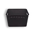 Rattan Storage Basket Black - Plastic - Rectangular - 20 liters - 22x29.50x36 cm - Ideal for Vegetables, Toys, and More Rattan Storage Basket Black - Plastic - Rectangular - 20 liters - 22x29.50x36 cm - Ideal for Vegetables, Toys, and More