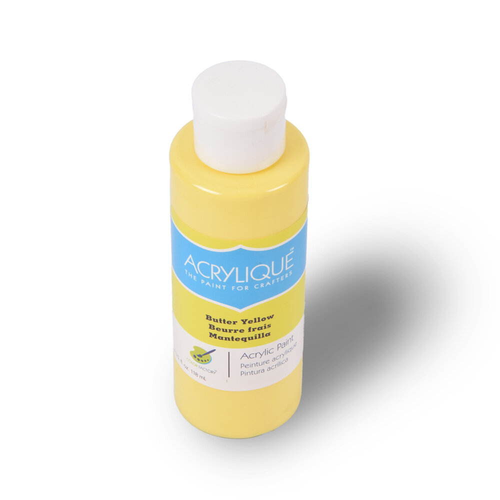 Merkloos Boter Geel: Hoogwaardige Merkloze Acrylverf voor Schilderen en Knutselen – 118ml Merkloos Boter Geel: Hoogwaardige Merkloze Acrylverf voor Schilderen en Knutselen – 118ml