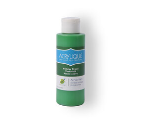 Merkloos Premium Unbranded Acrylic Paint in Holiday Green Color - Ideal for Painting and Crafting – 118ml Merkloos Premium Unbranded Acrylic Paint in Holiday Green Color - Ideal for Painting and Crafting – 118ml