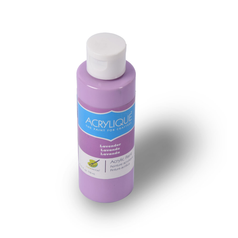 Merkloos Hoogwaardige Lavender Kleurige Acrylverf zonder Merk - Ideaal voor Schilderwerk en Knutselprojecten – 118ml Merkloos Hoogwaardige Lavender Kleurige Acrylverf zonder Merk - Ideaal voor Schilderwerk en Knutselprojecten – 118ml