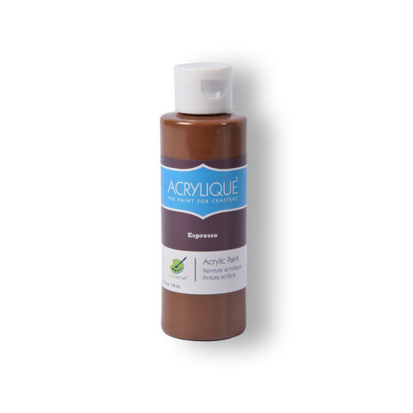 Merkloos Espresso Bliss: High Quality Unbranded Acrylic Paint for Painting and Crafts – 118ml