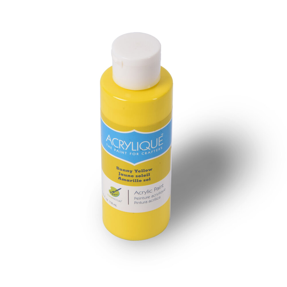 Merkloos Zonnig Geel: Premium Acrylverf zonder Merk – Perfect voor Creatieve Projecten – 118ml Merkloos Zonnig Geel: Premium Acrylverf zonder Merk – Perfect voor Creatieve Projecten – 118ml