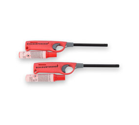 Discountershop Handy Refillable Barbecue Lighters - Set of 2 - Plastic - Ideal for Lighting BBQs - Discountershop Discountershop Handy Refillable Barbecue Lighters - Set of 2 - Plastic - Ideal for Lighting BBQs - Discountershop