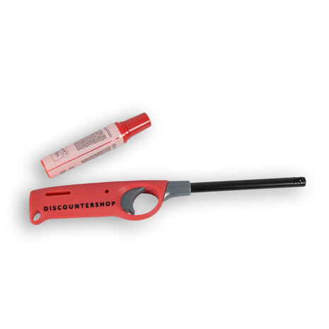 Discountershop Navulbare Barbecue Aansteker - Discountershop - Rood - Kunststof - 5 stuks - BBQ Aansteken Discountershop Navulbare Barbecue Aansteker - Discountershop - Rood - Kunststof - 5 stuks - BBQ Aansteken