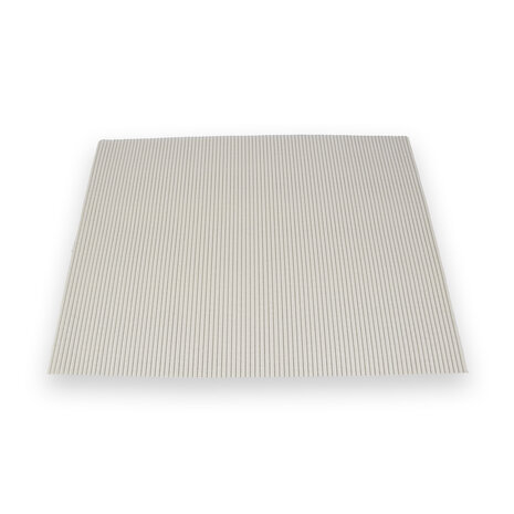 Discountershop Anti-slip mat Kitchen drawers - Plastic - White - 65cm x 90cm- 860g - Set of 2 - Grip mat - Placemat - Anti-slip underlay