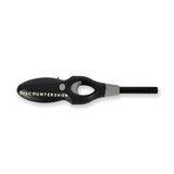 Discountershop Zwarte Gasaansteker met Kinderslot 19 cm Discountershop Zwarte Gasaansteker met Kinderslot 19 cm