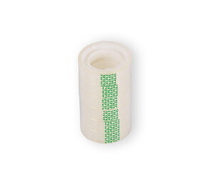 Discountershop Transparante Verpakkingstapes - Set van 6 - Transparante Plakbandrollen - 12mm x 10m - Lichtgewicht Plastic Discountershop Transparante Verpakkingstapes - Set van 6 - Transparante Plakbandrollen - 12mm x 10m - Lichtgewicht Plastic