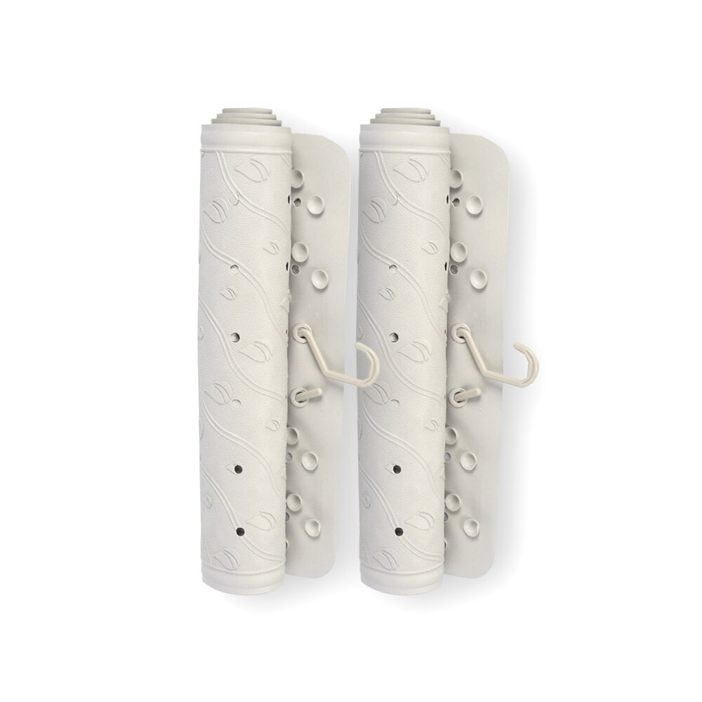 Discountershop Badkamer Essentiële - 2x Grijze Anti-Schimmel Badmat - Natuurrubber - 76cm x 36cm Discountershop Badkamer Essentiële - 2x Grijze Anti-Schimmel Badmat - Natuurrubber - 76cm x 36cm
