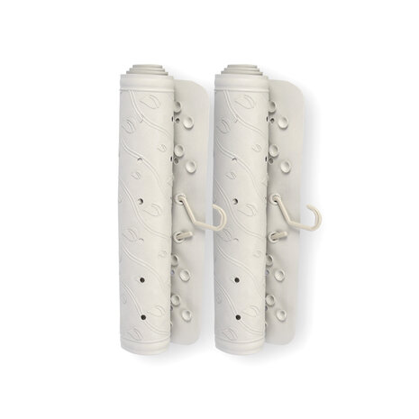 Discountershop Badkamer Essentiële - 2x Grijze Anti-Schimmel Badmat - Natuurrubber - 76cm x 36cm Discountershop Badkamer Essentiële - 2x Grijze Anti-Schimmel Badmat - Natuurrubber - 76cm x 36cm