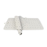 Discountershop Bathroom Essentials - 2x Gray Anti-Mold Bath Mat - Natural Rubber - 76cm x 36cm Discountershop Bathroom Essentials - 2x Gray Anti-Mold Bath Mat - Natural Rubber - 76cm x 36cm