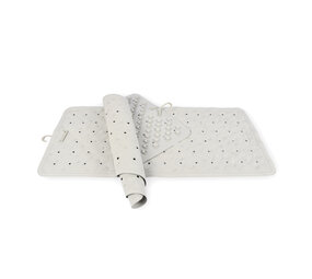 Discountershop Badkamer Essentiële - 2x Grijze Anti-Schimmel Badmat - Natuurrubber - 76cm x 36cm Discountershop Badkamer Essentiële - 2x Grijze Anti-Schimmel Badmat - Natuurrubber - 76cm x 36cm