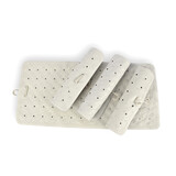 Discountershop Gray Anti-Mold Bath Mat - 4-pack - Durable Shower Mat - Made of 100% Natural Rubber - Dimensions: 76cm x 36cm Discountershop Gray Anti-Mold Bath Mat - 4-pack - Durable Shower Mat - Made of 100% Natural Rubber - Dimensions: 76cm x 36cm