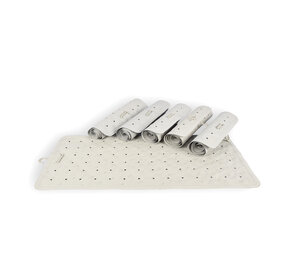 Discountershop 6-pack Grijze Anti-Schimmel Badmatten - Douchemat van Natuurrubber - Duurzaam voor Badkamer - Afmetingen: 76cm x 36cm Discountershop 6-pack Grijze Anti-Schimmel Badmatten - Douchemat van Natuurrubber - Duurzaam voor Badkamer - Afmetingen: 76cm x 36cm