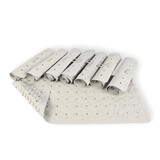Discountershop Set van 8 Grijze Anti-Schimmel Badmatten - Duurzame Douchemat voor Badkamer - Gemaakt van 100% Natuurrubber - Afmetingen: 76cm x 36cm Discountershop Set van 8 Grijze Anti-Schimmel Badmatten - Duurzame Douchemat voor Badkamer - Gemaakt van 100% Natuurrubber - Afmetingen: 76cm x 36cm
