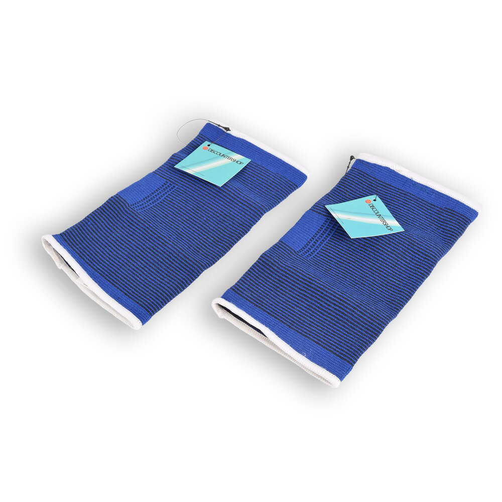 Discountershop Comfortable Elbow Brace - Blue - Size - L - 2 Pieces - 90 g - 12 cm Width - 22 cm Height Discountershop Comfortable Elbow Brace - Blue - Size - L - 2 Pieces - 90 g - 12 cm Width - 22 cm Height