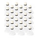 Discountershop Value Pack Badminton Set for 20 Players with 20 Yellow Aluminium Rackets, 30 Bioplastic Shuttlecocks and Storage Bags for Groups Discountershop Value Pack Badminton Set for 20 Players with 20 Yellow Aluminium Rackets, 30 Bioplastic Shuttlecocks and Storage Bags for Groups