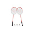 Badmintonset met rackets en shuttles – Rood