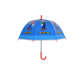 Merkloos Super Mario-Luigi Kinderparaplu in Blauw & Rood | Kunststof en Aluminium | Diameter 70cm | Lengte 66.5cm | Niet Automatisch | Ideaal vanaf 3 Jaar | Perfect voor Origineel Geschenk Merkloos Super Mario-Luigi Kinderparaplu in Blauw & Rood | Kunststof en Aluminium | Diameter 70cm | Lengte 66.5cm | Niet Automatisch | Ideaal vanaf 3 Jaar | Perfect voor Origineel Geschenk