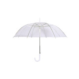 Merkloos Automatic Umbrella | Transparent & White | Unisex Use | 98 cm Diameter | Aluminum And Plastic | Ideal For All Ages | Withstands Strong Wind Sun And Rain | Perfect For Daily Use Merkloos Automatic Umbrella | Transparent & White | Unisex Use | 98 cm Diameter | Aluminum And Plastic | Ideal For All Ages | Withstands Strong Wind Sun And Rain | Perfect For Daily Use