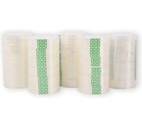 Discountershop Clear Packaging Tapes - Transparent Adhesive Tape Rolls - 12mm x 10m - Lightweight Plastic - Includes 30 Pieces - Total Weight 175g Discountershop Clear Packaging Tapes - Transparent Adhesive Tape Rolls - 12mm x 10m - Lightweight Plastic - Includes 30 Pieces - Total Weight 175g