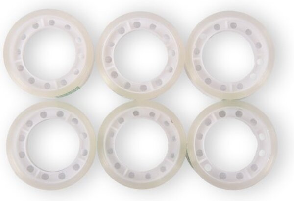 Discountershop Clear Packaging Tapes - Transparent Adhesive Tape Rolls - 12mm x 10m - Lightweight Plastic - Includes 30 Pieces - Total Weight 175g Discountershop Clear Packaging Tapes - Transparent Adhesive Tape Rolls - 12mm x 10m - Lightweight Plastic - Includes 30 Pieces - Total Weight 175g