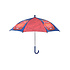 Dark Blue & Red Umbrella | 55.5cm Length | Metal & Polyester | Non-Automatic | 68cm Width | Umbrella for Children from 3 Years Old | Suitable for Boys and Girls