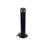 Discountershop Krachtige Zwarte Torenventilator: 3 Snelheden, Timer & Oscillatie - 78 cm Hoog, 45W – Oscillatiesysteem Discountershop Krachtige Zwarte Torenventilator: 3 Snelheden, Timer & Oscillatie - 78 cm Hoog, 45W – Oscillatiesysteem