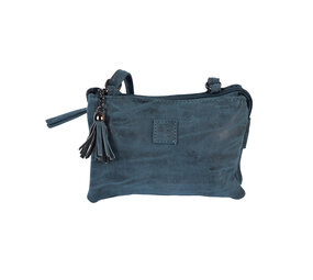 Bicky Bernard  Handy Navy Shoulder Bag for Women - Compact Shoulder Bag, 5 Compartments and 6 Credit Card Pockets, Bicky Bernard Bicky Bernard  Handy Navy Shoulder Bag for Women - Compact Shoulder Bag, 5 Compartments and 6 Credit Card Pockets, Bicky Bernard