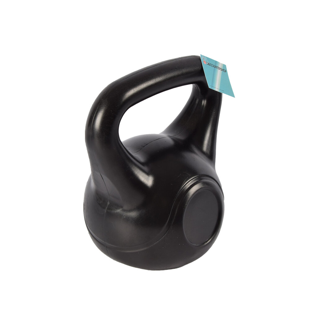 Discountershop Black Kettlebell 10kg | Robust Plastic and Cement-Filled Training Weight for Advanced Strength and Cardio Training | 28 cm High | 25 cm Long | 19 cm Wide | Ideal Training Weight Dumbbell for Men & Women Discountershop Black Kettlebell 10kg | Robust Plastic and Cement-Filled Training Weight for Advanced Strength and Cardio Training | 28 cm High | 25 cm Long | 19 cm Wide | Ideal Training Weight Dumbbell for Men & Women
