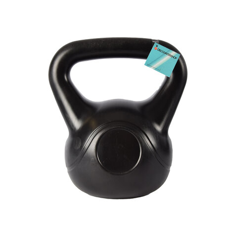 Discountershop Kettlebell 12 kg Zwart Kunststof Gevuld met Cement voor Kettlebell Training en Oefeningen | Inclusief Antislip Handvat | 29cm Hoog | 25m Lang en 20cm Breed | Zwaargewicht voor Kracht Cardiotraining Discountershop Kettlebell 12 kg Zwart Kunststof Gevuld met Cement voor Kettlebell Training en Oefeningen | Inclusief Antislip Handvat | 29cm Hoog | 25m Lang en 20cm Breed | Zwaargewicht voor Kracht Cardiotraining