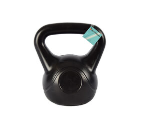 Discountershop Professional 8kg Black Plastic Kettlebell | Cement Filled | 24cm x 22cm x 18 cm | With Anti-Slip Handle | Ideal for Strength Training, Cardio, and Bodybuilding Workouts Discountershop Professional 8kg Black Plastic Kettlebell | Cement Filled | 24cm x 22cm x 18 cm | With Anti-Slip Handle | Ideal for Strength Training, Cardio, and Bodybuilding Workouts